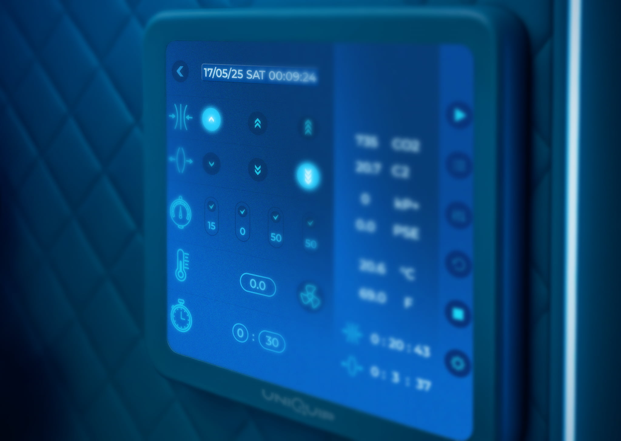 SMART touch interface & CE certified